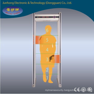 strong resistance to heat and hard wearing walk through metal detector